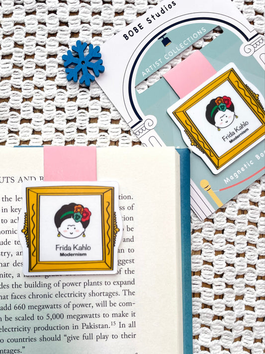 Frida Kahlo Magnetic Bookmark