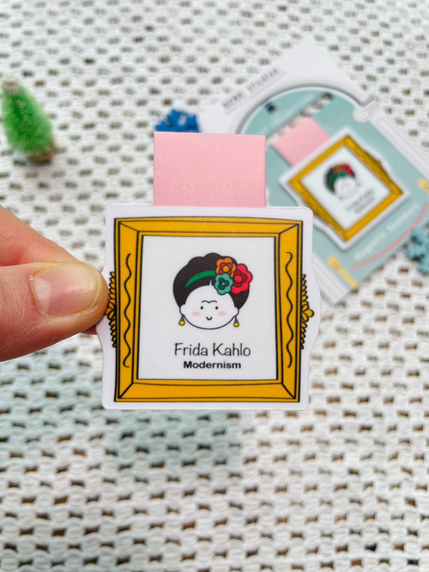 Frida Kahlo Magnetic Bookmark