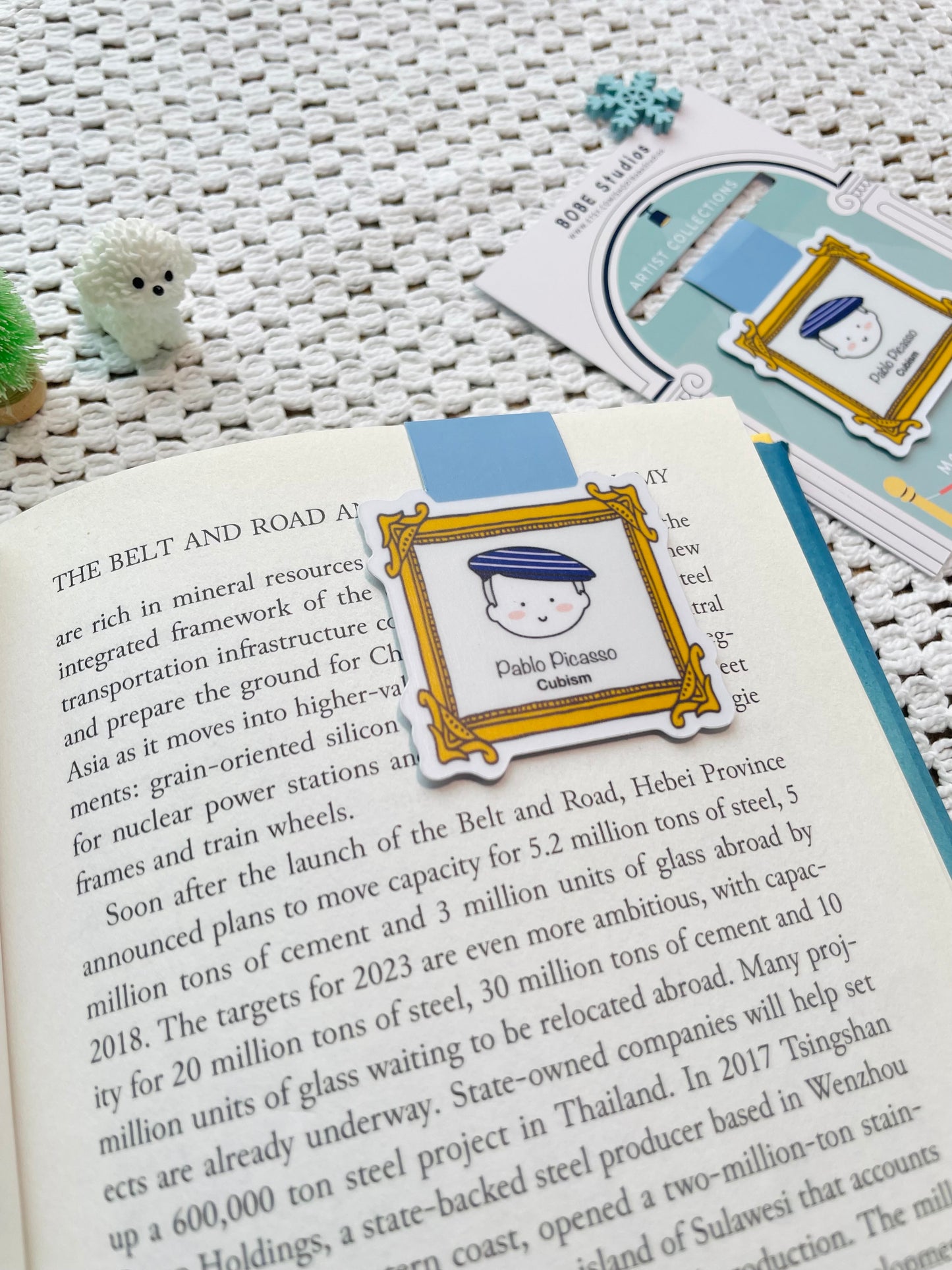 Picasso Magnetic Bookmark