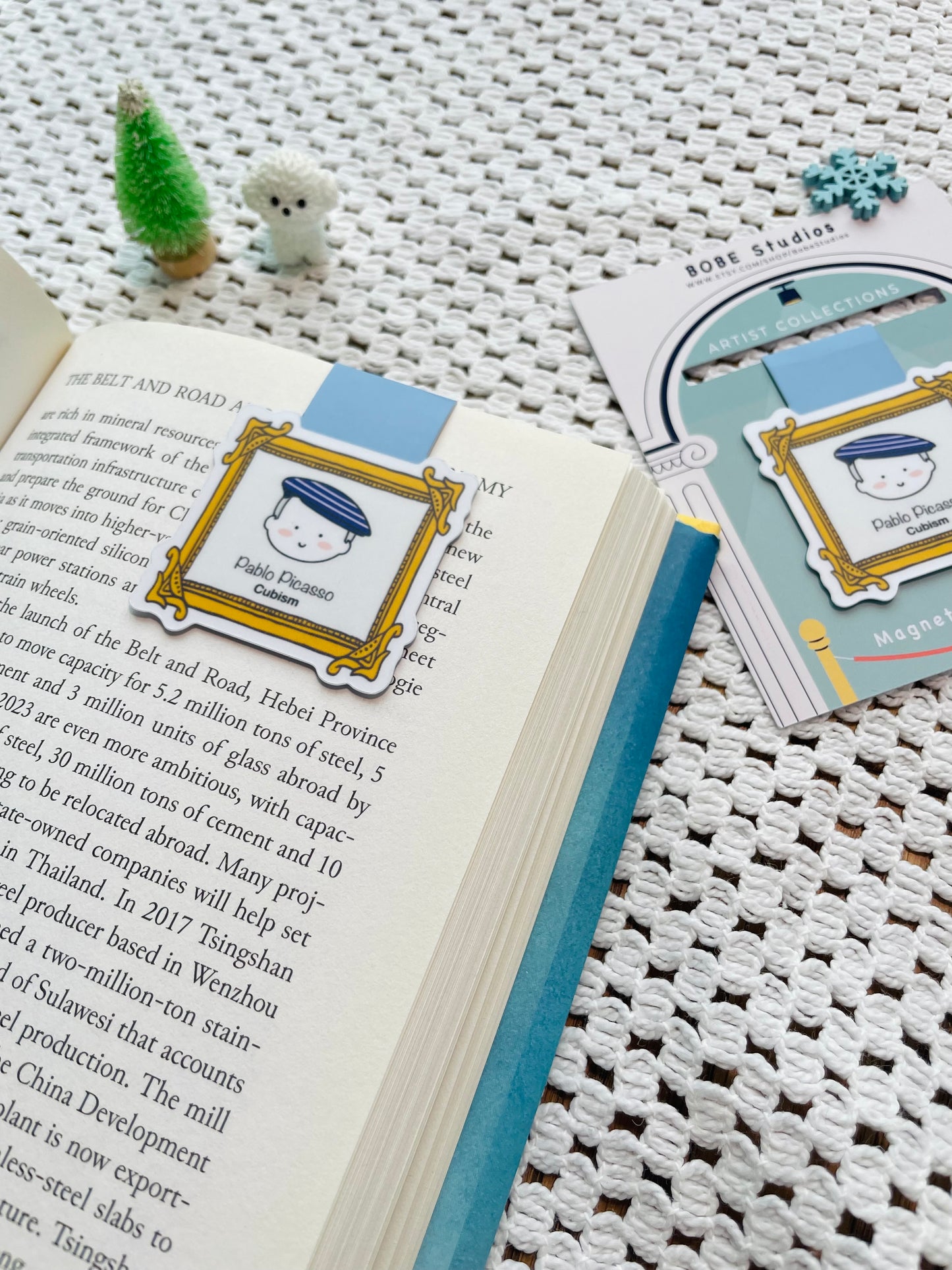 Picasso Magnetic Bookmark