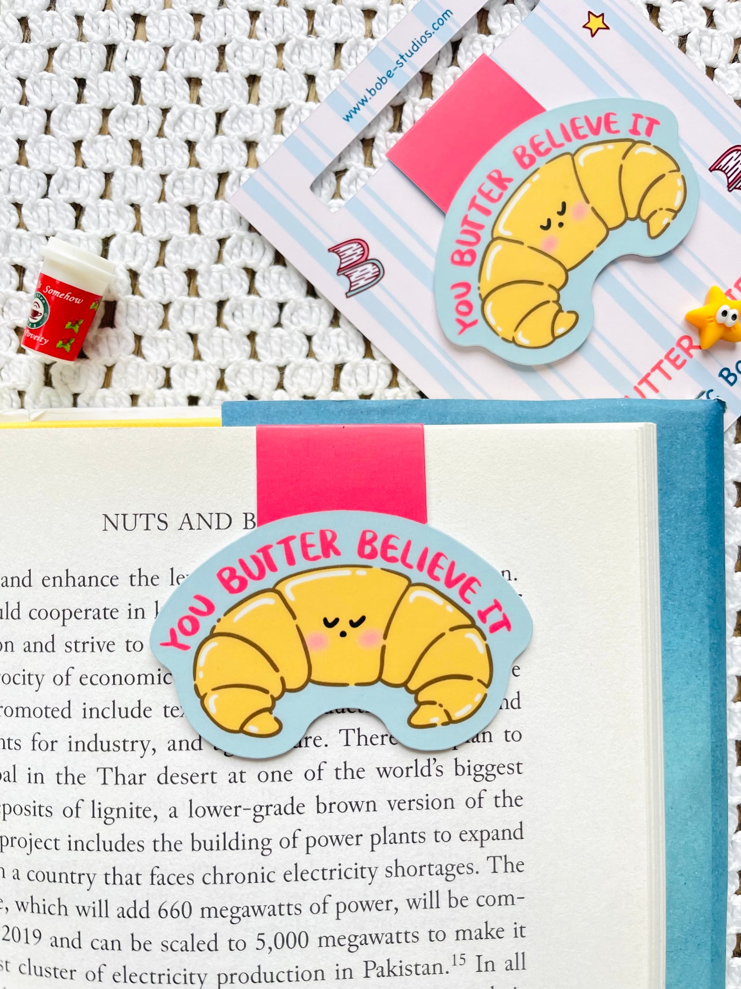 You Butter Believe It Magnetic Bookmark