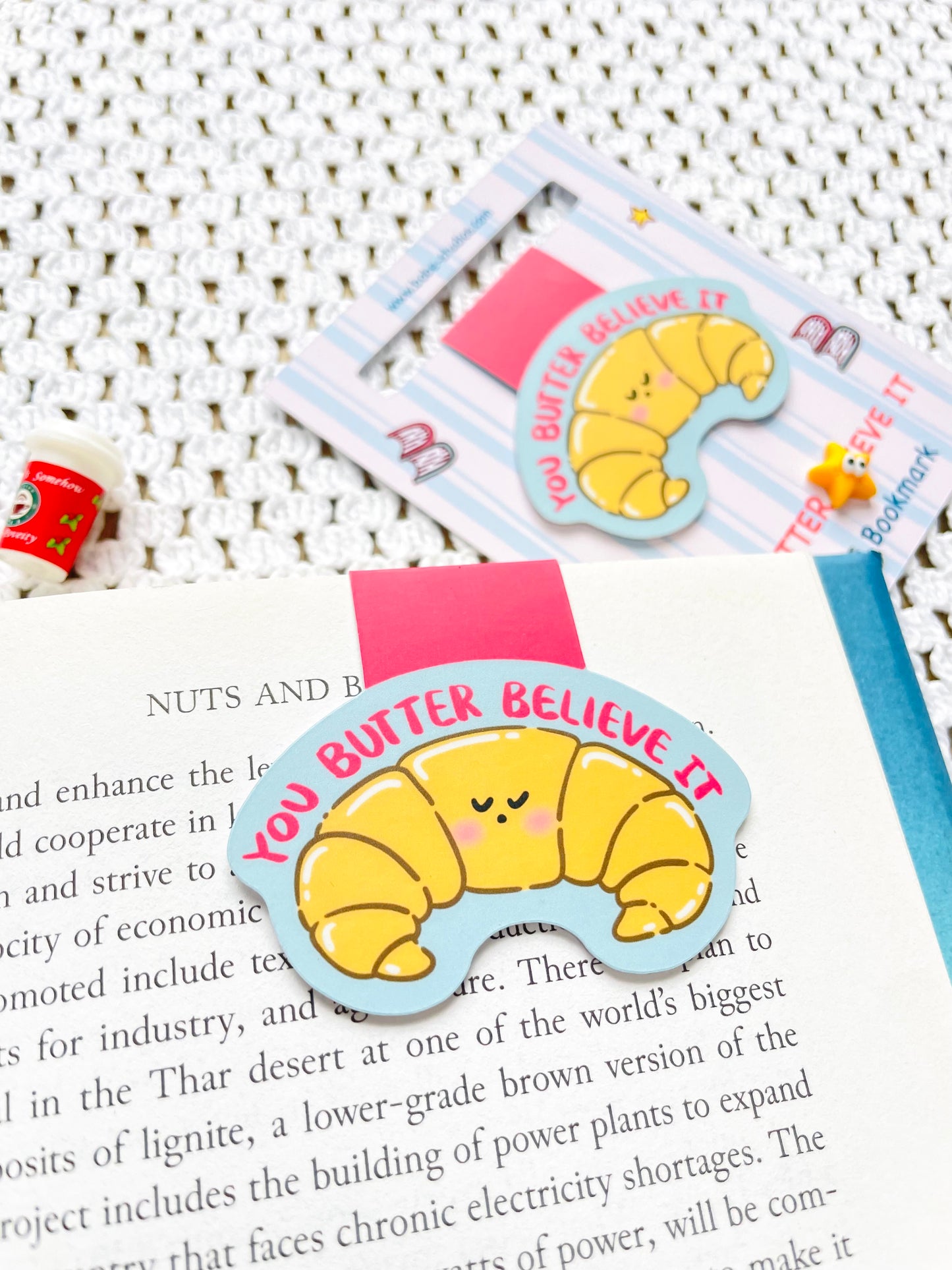 You Butter Believe It Magnetic Bookmark