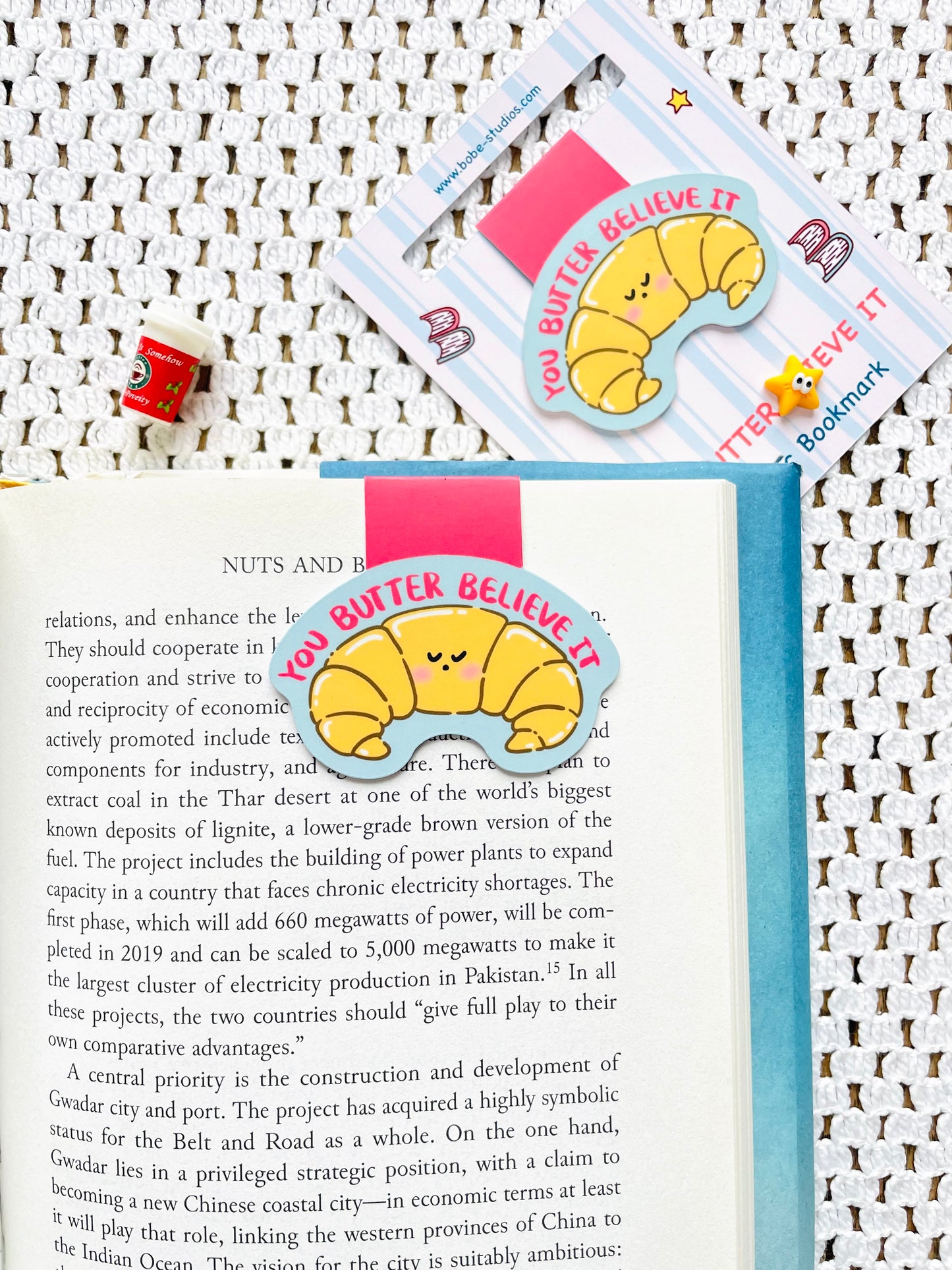 You Butter Believe It Magnetic Bookmark