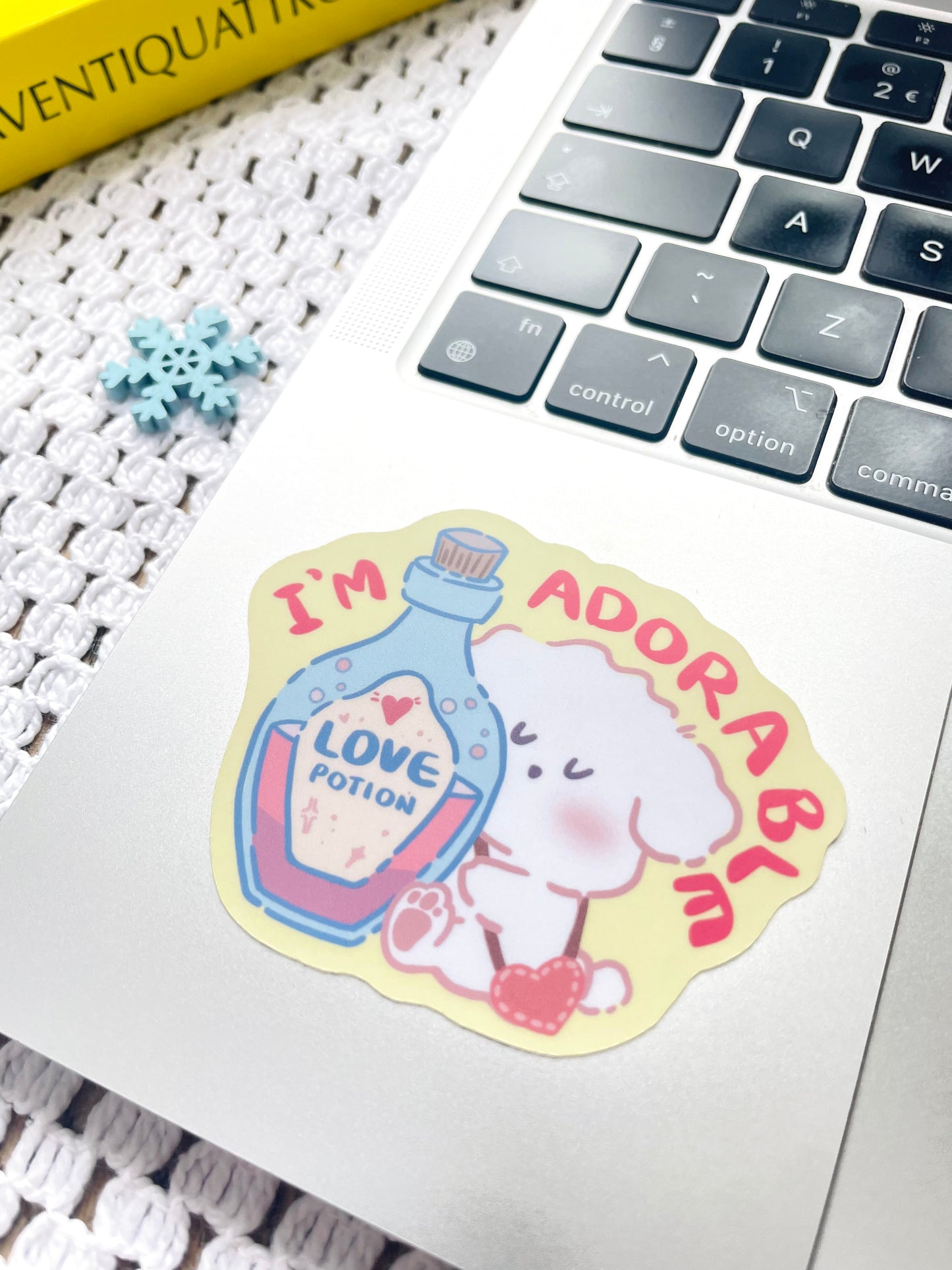 I'm Adorable Vinyl Sticker