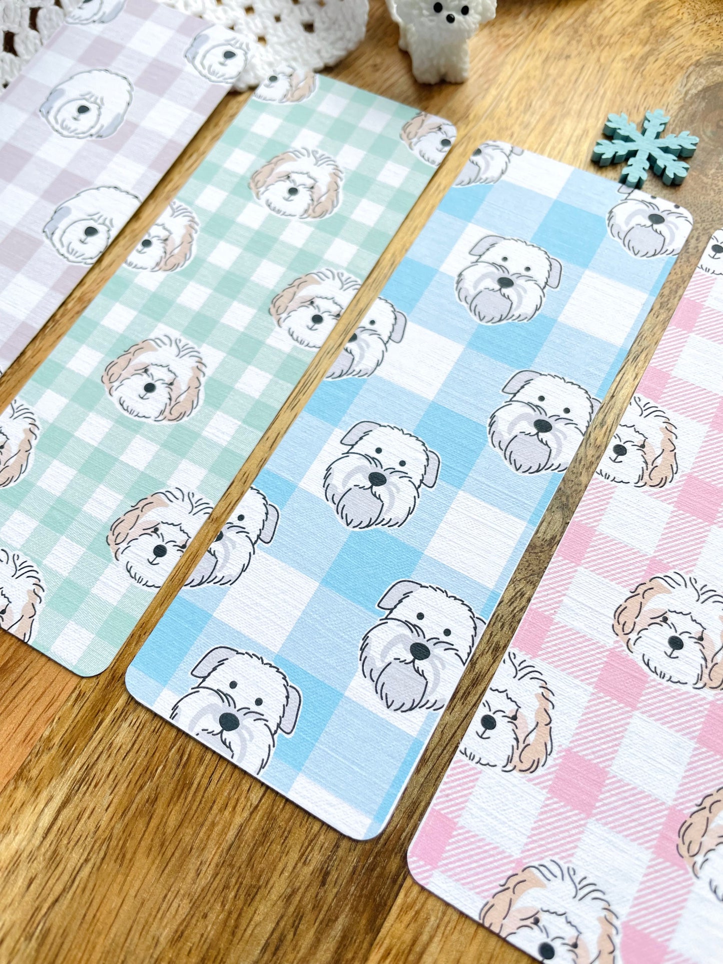 Puppy Bookmark Set