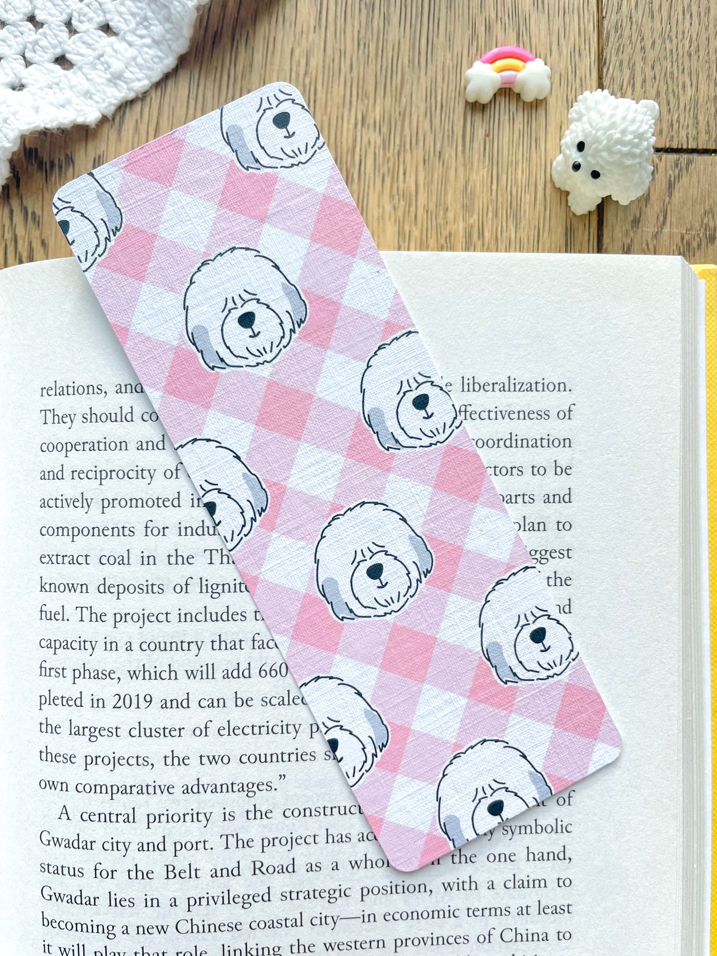 Puppy Bookmark Set