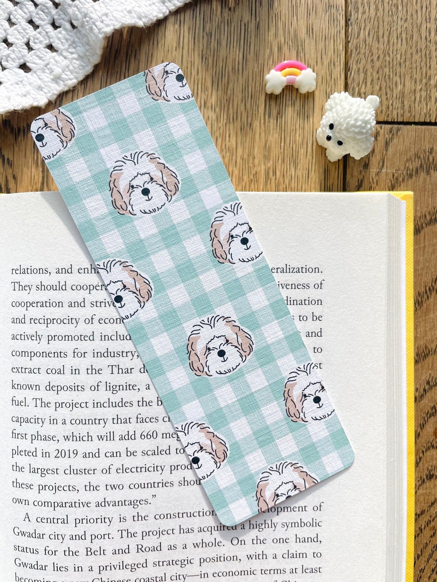 Puppy Bookmark Set