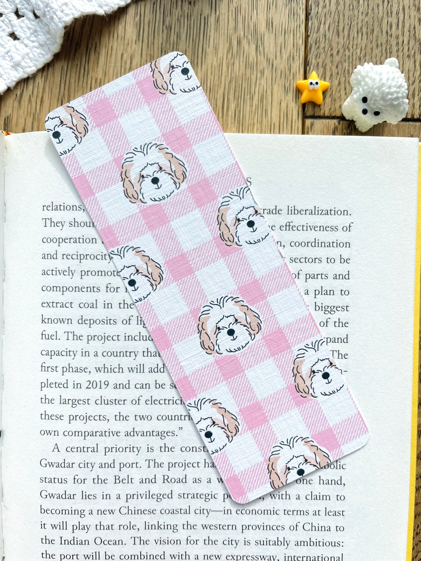 Puppy Bookmark Set