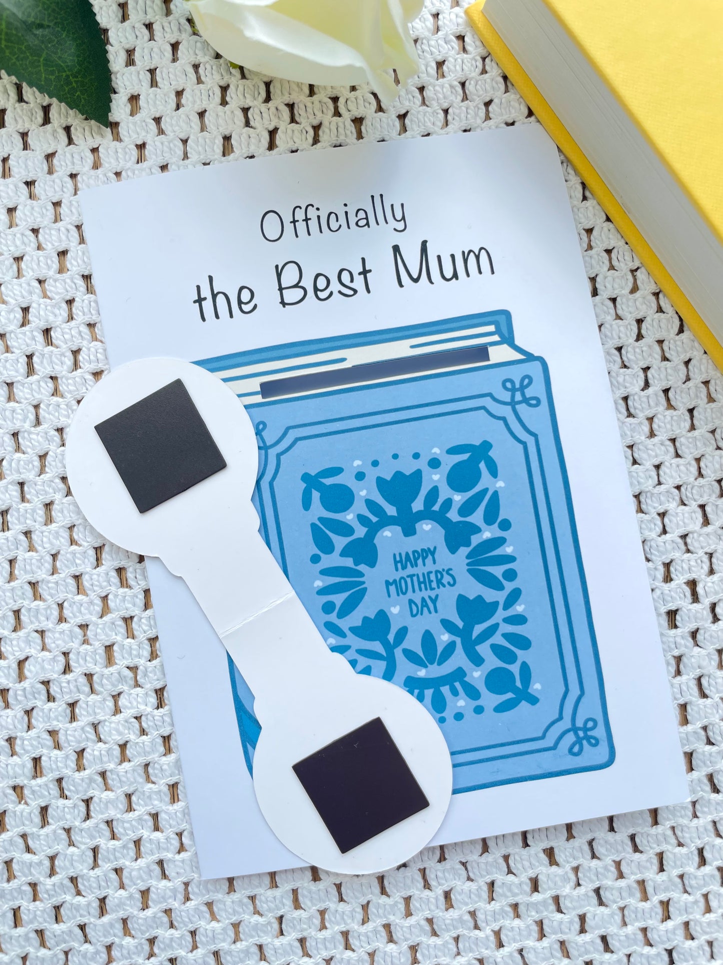 Mothers Day Card with Magnetic bookmark | Funny Mother's Day card | Happy Mothers Day