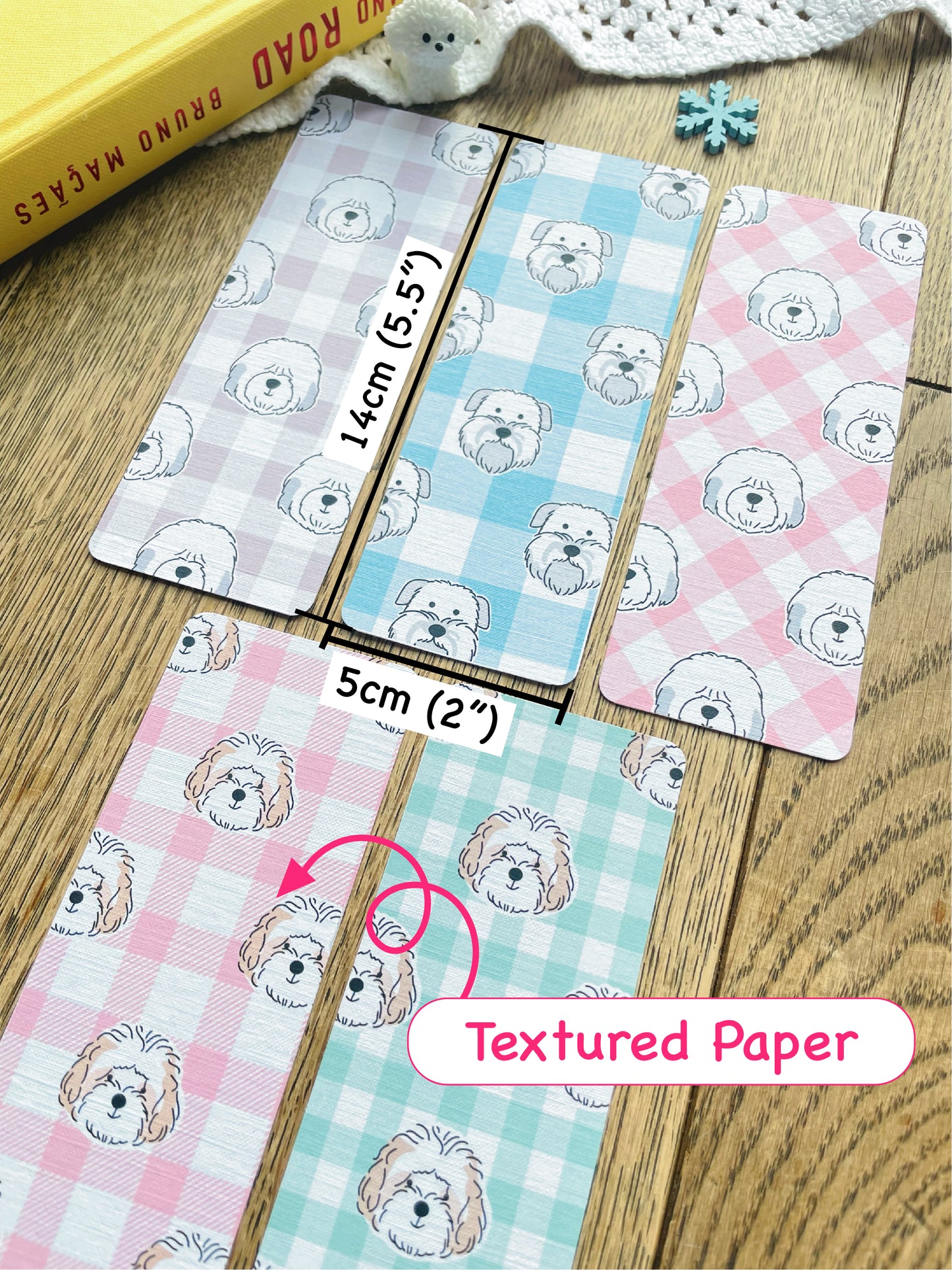 Puppy Bookmark Set